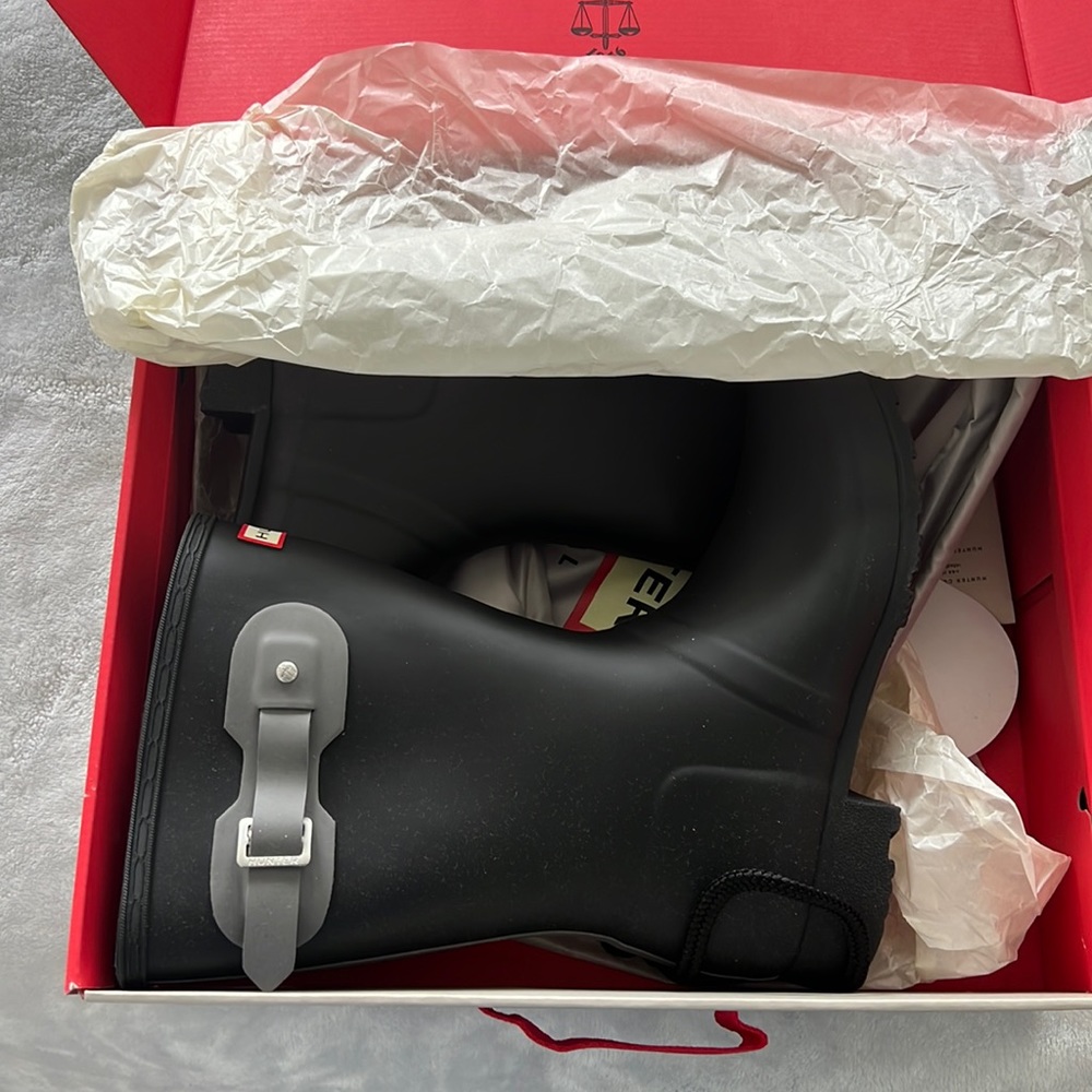 Hunter Women's Tour Foldable Short Rain Boots